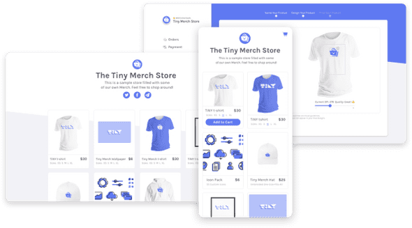 TinyMerch Brand Image